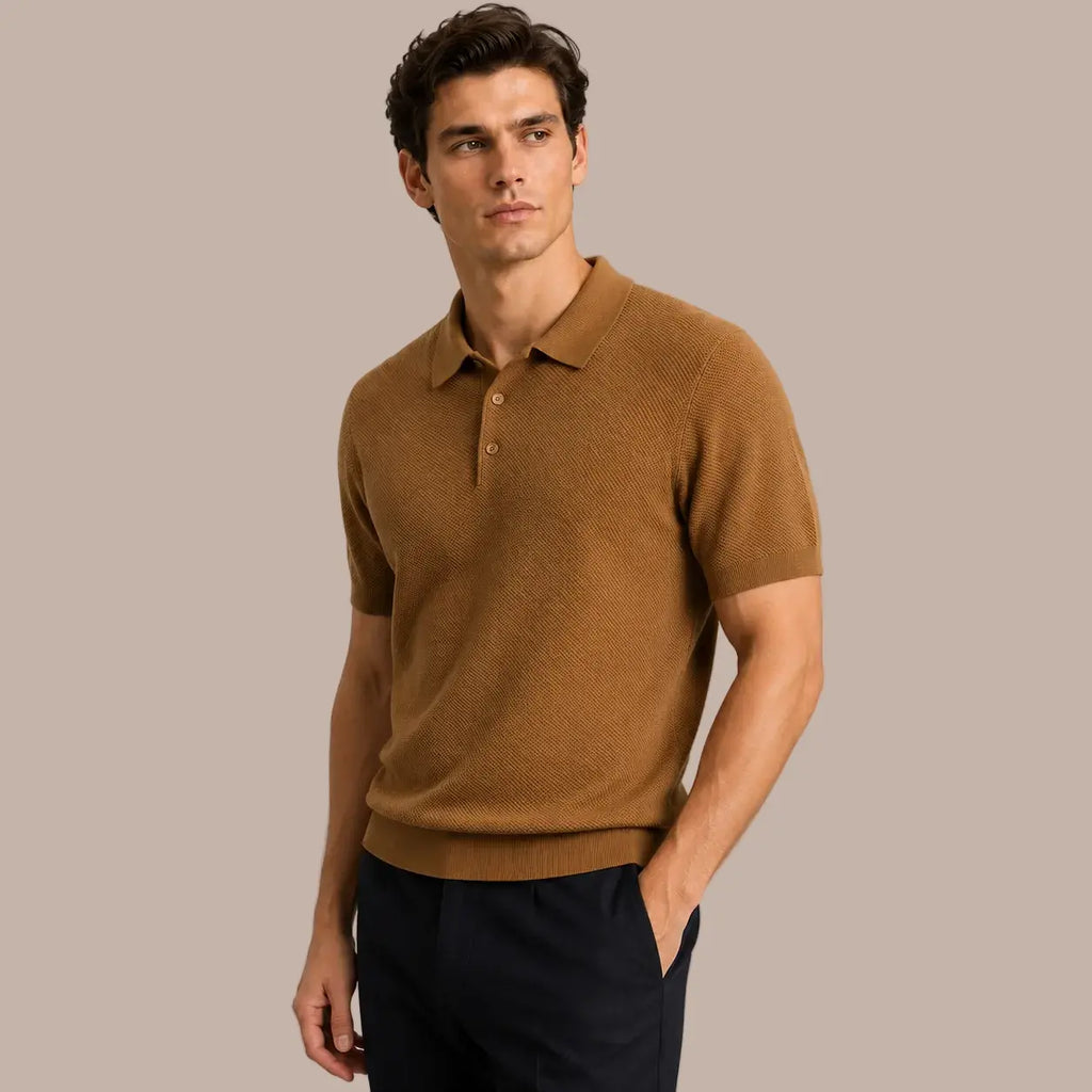 MAURITS KNIT POLO CAN