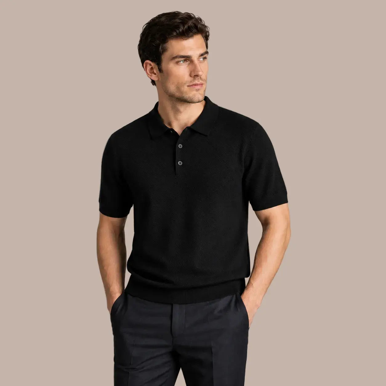 MAURITS KNIT POLO CAN