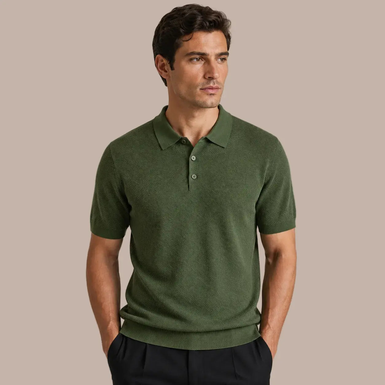 MAURITS KNIT POLO CAN