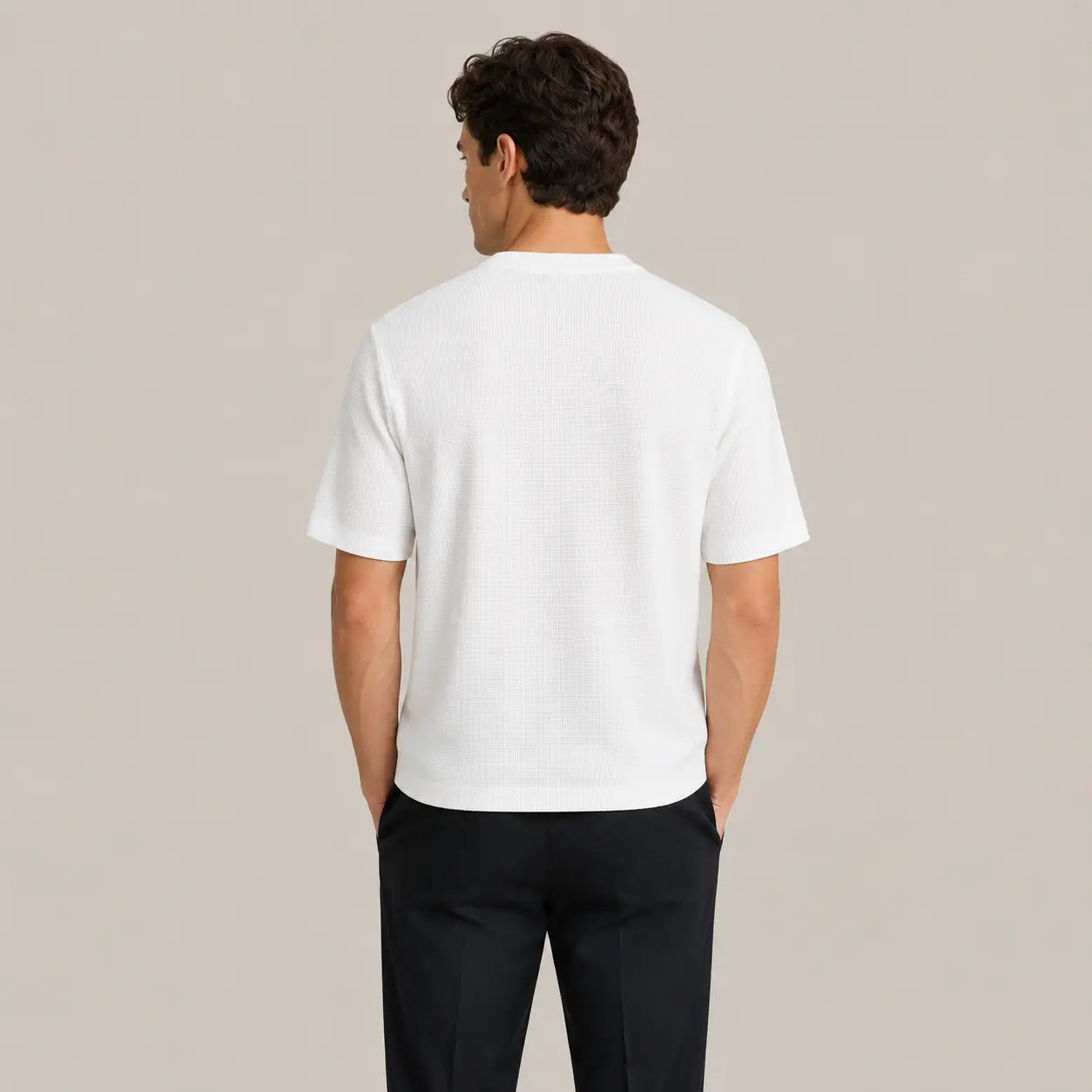 MAURITS WAFFLE TEE CAN