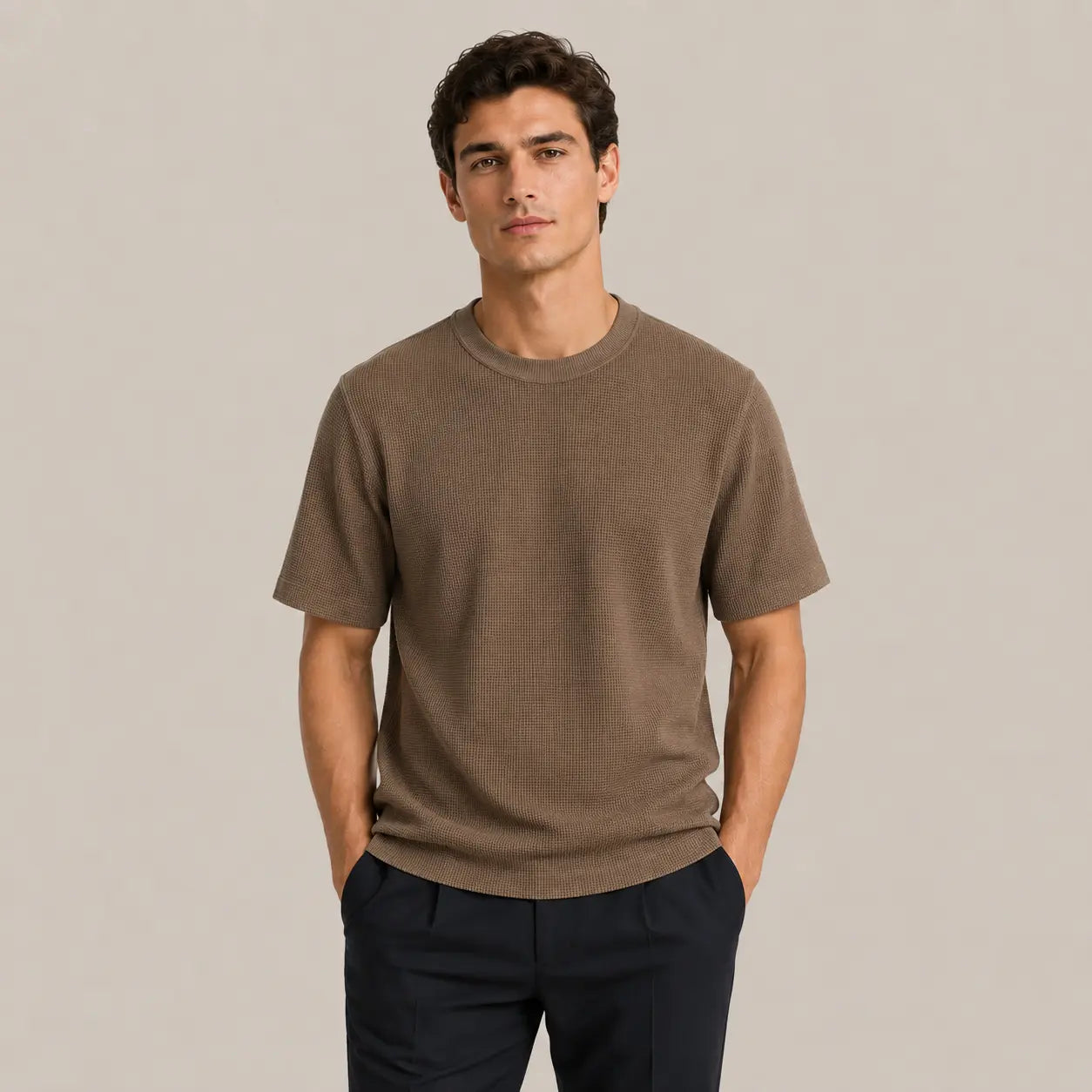 MAURITS WAFFLE TEE CAN