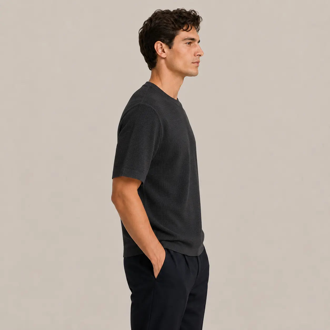 MAURITS WAFFLE TEE CAN