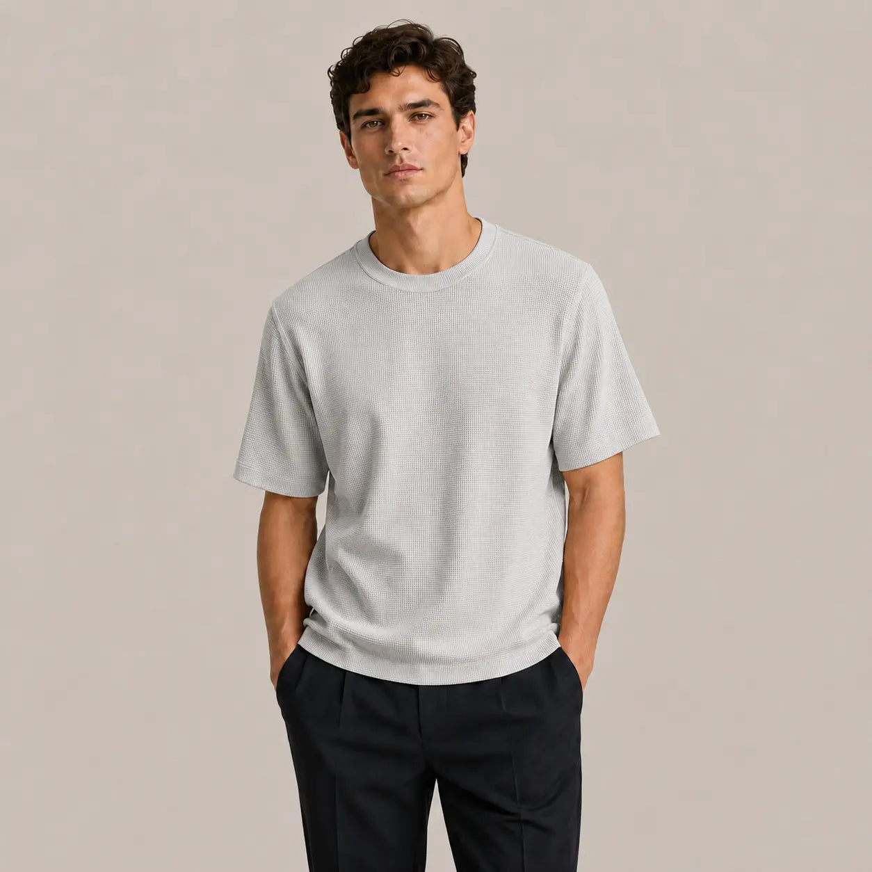 MAURITS WAFFLE TEE CAN