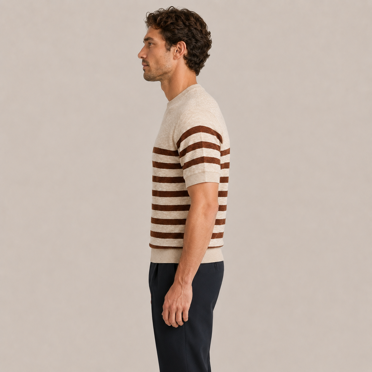 MAURITS GESTREEPT T-SHIRT CAN