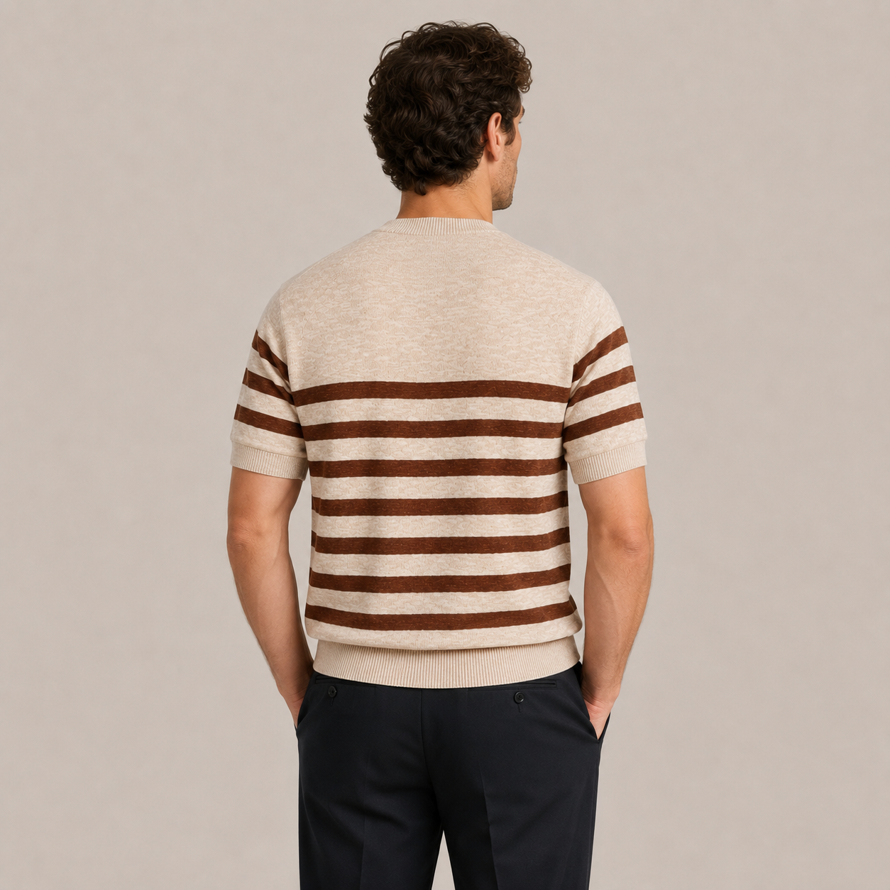 MAURITS GESTREEPT T-SHIRT CAN