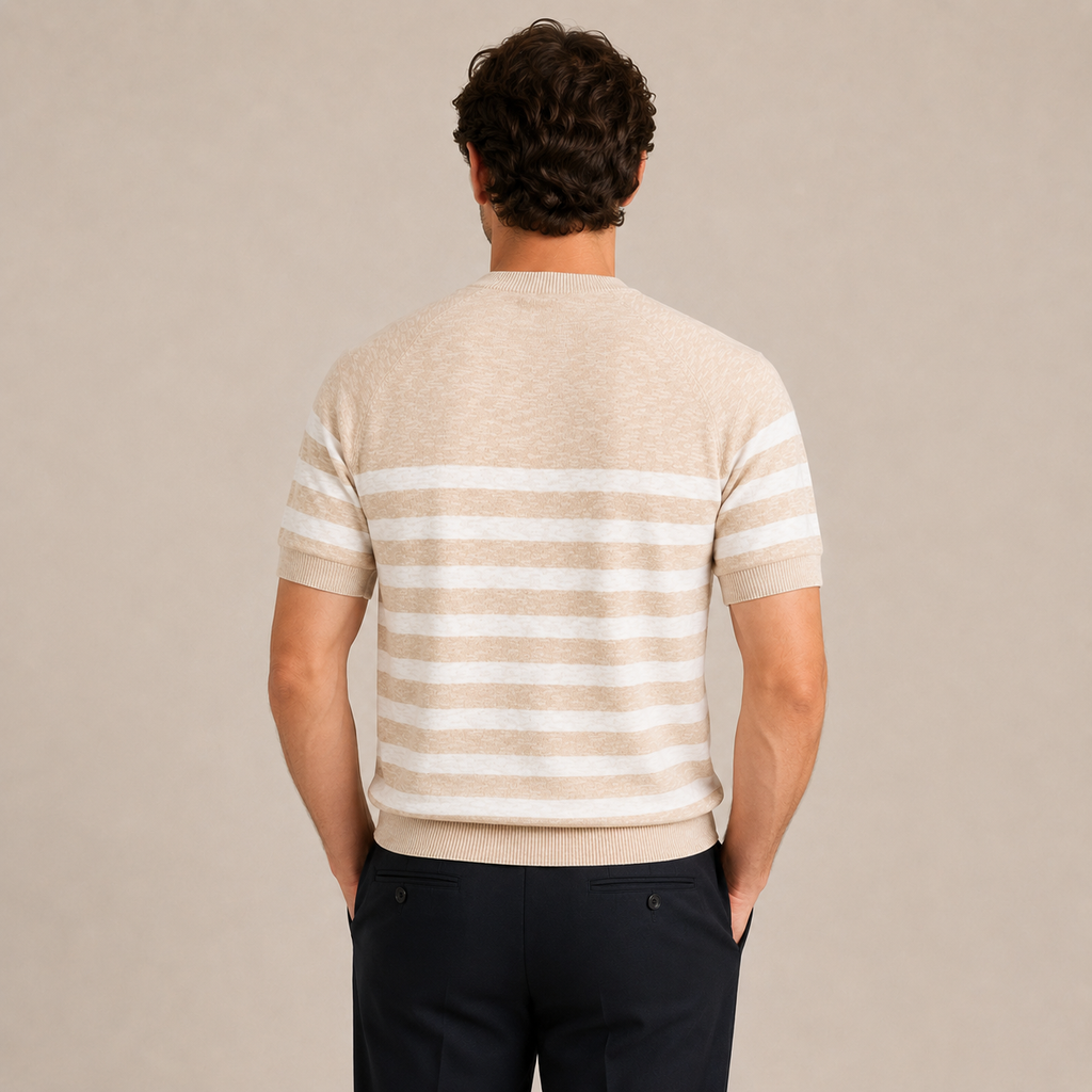 MAURITS GESTREEPT T-SHIRT CAN