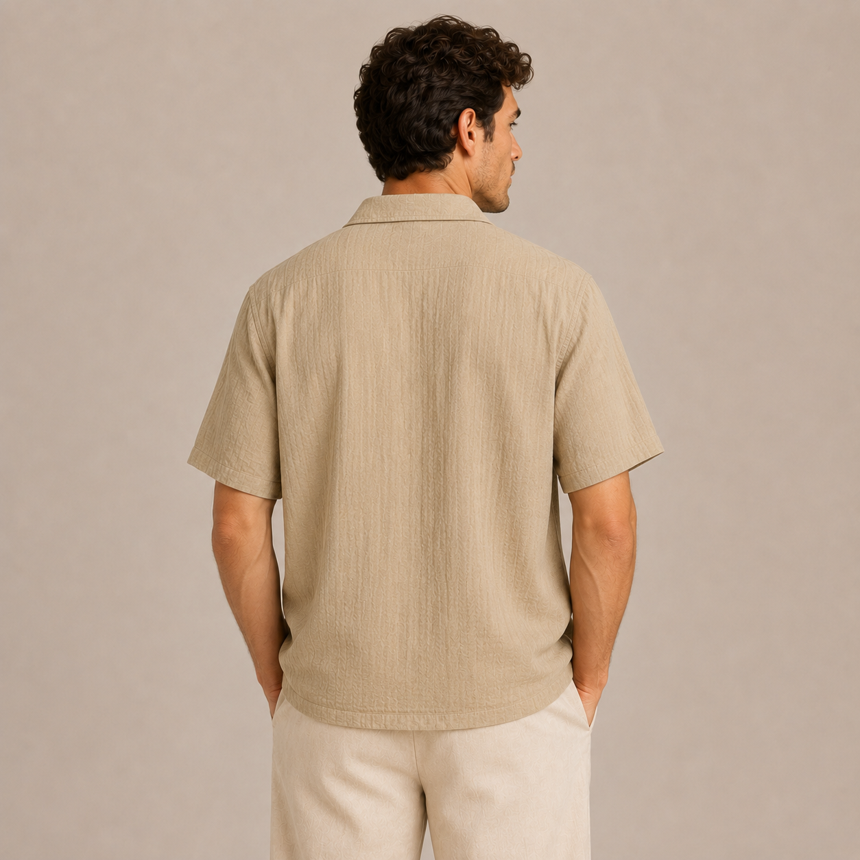 MAURITS LINNEN ZOMERSHIRT CAN