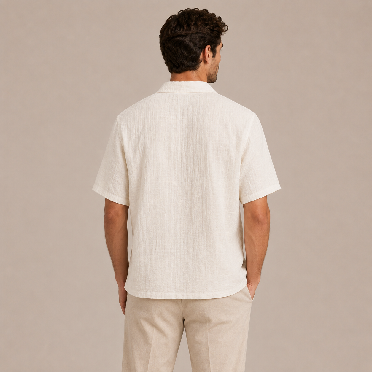 MAURITS LINNEN ZOMERSHIRT CAN