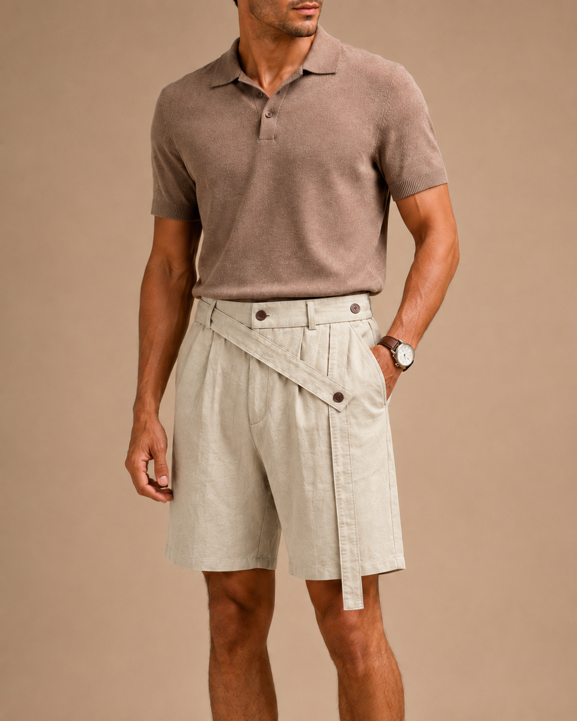 MAURITS LINNEN SIGNATUURSHORT CAN