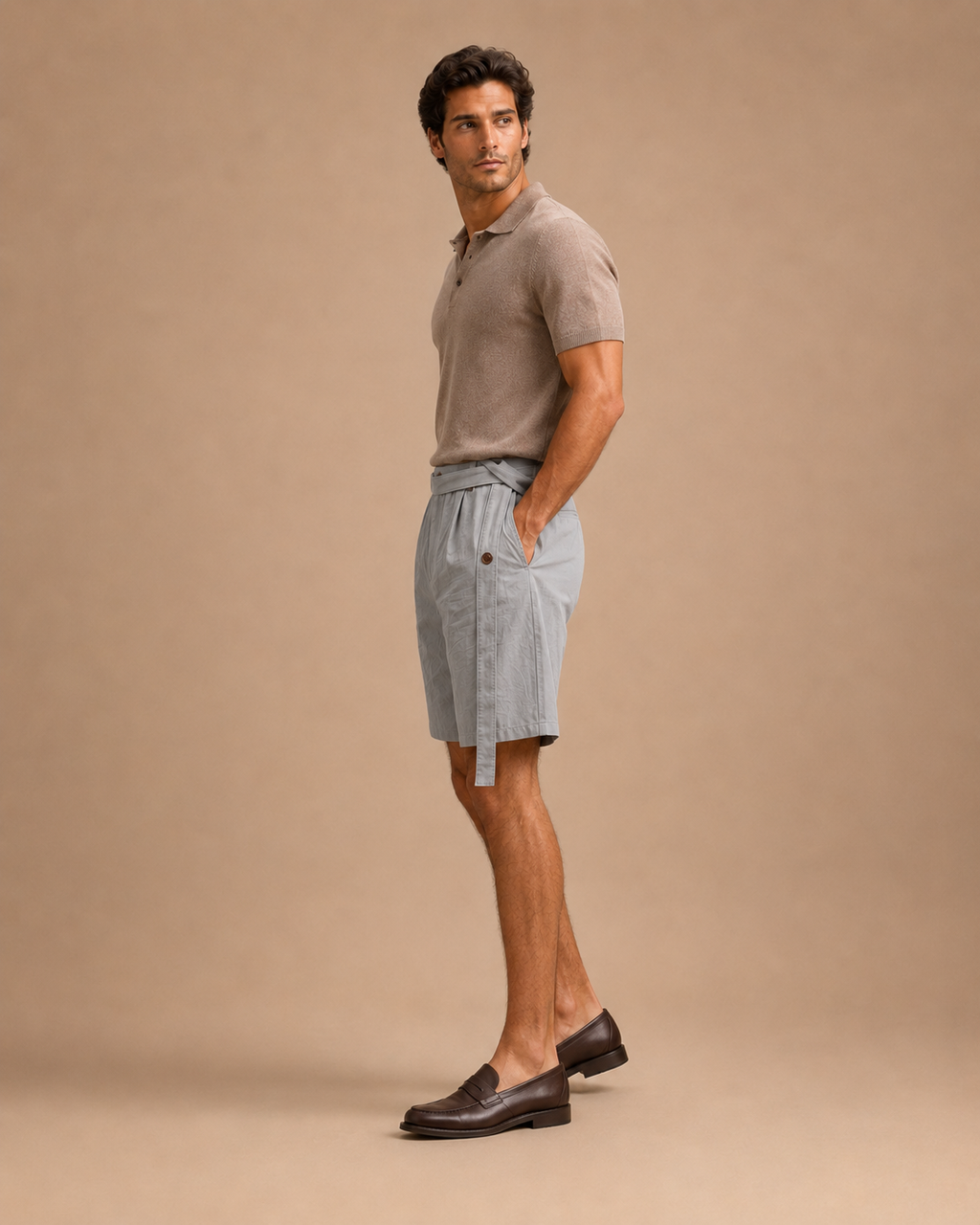 MAURITS LINNEN SIGNATUURSHORT CAN