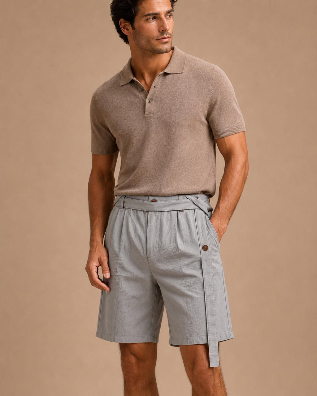 MAURITS LINNEN SIGNATUURSHORT CAN