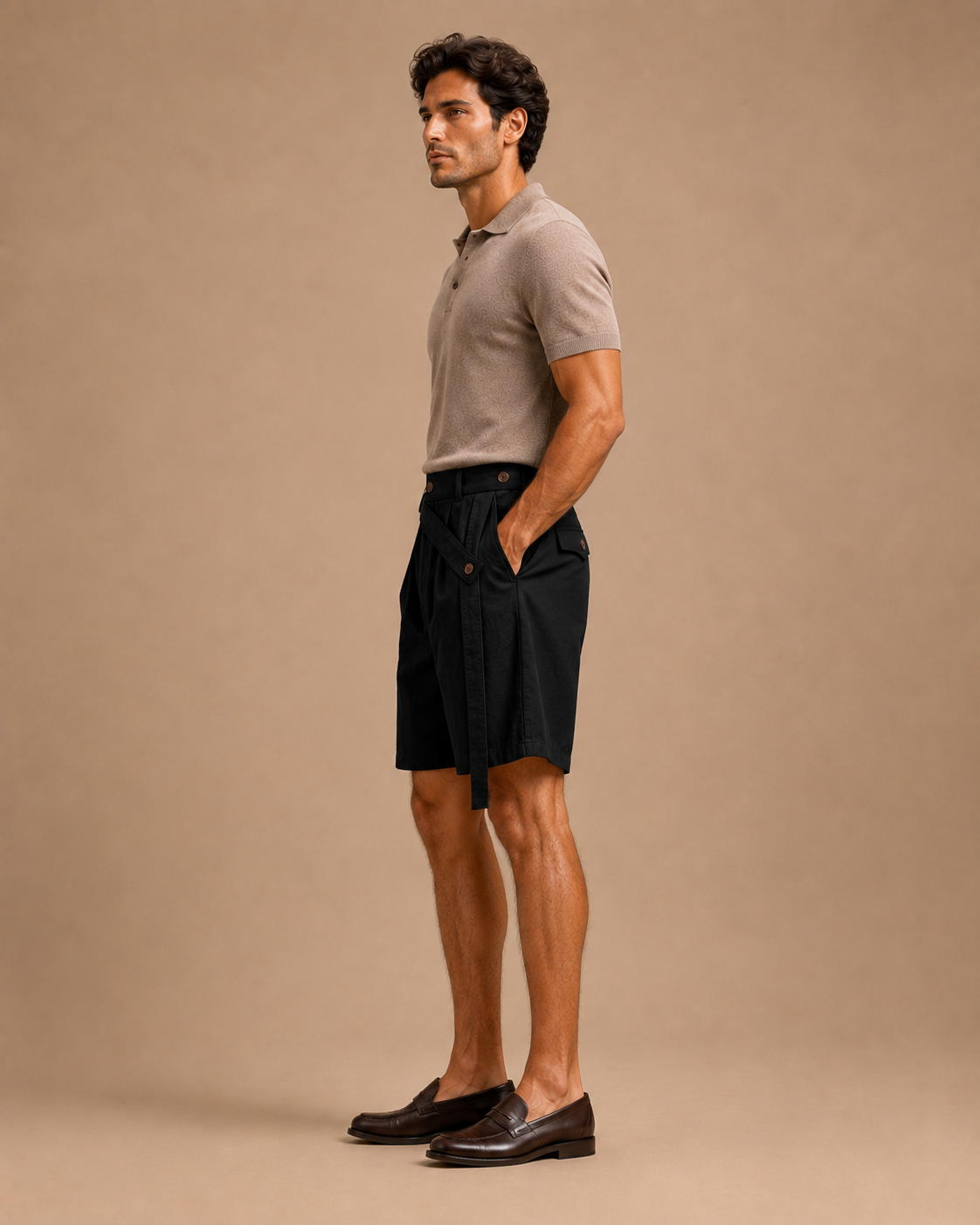 MAURITS LINNEN SIGNATUURSHORT CAN
