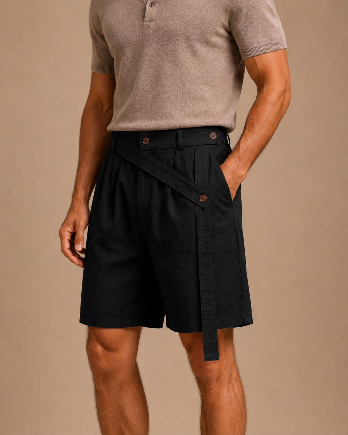 MAURITS LINNEN SIGNATUURSHORT CAN