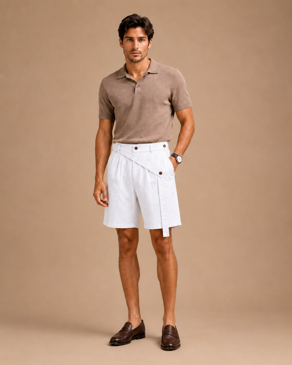 MAURITS LINNEN SIGNATUURSHORT CAN