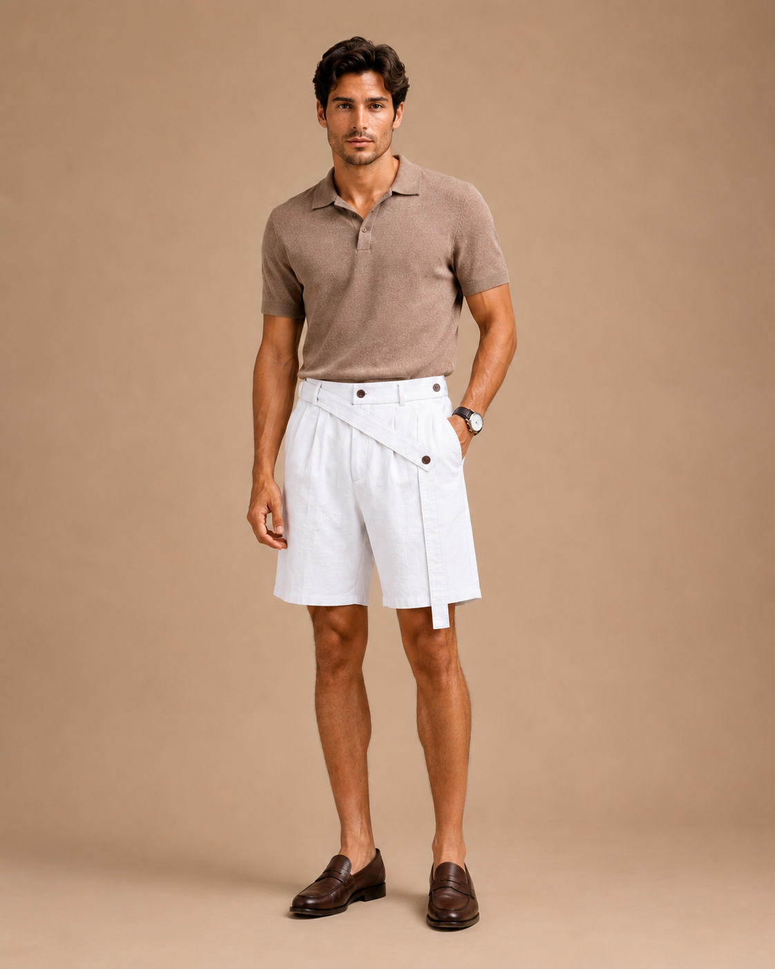 MAURITS LINNEN SIGNATUURSHORT CAN