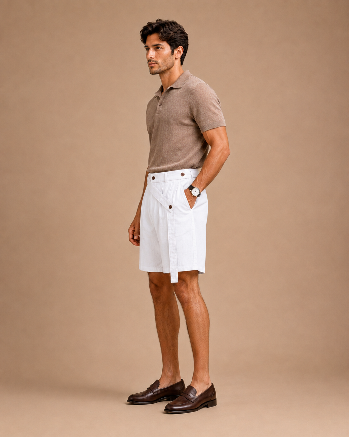 MAURITS LINNEN SIGNATUURSHORT CAN